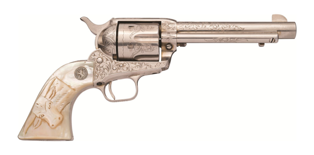 Colt SAA engraved